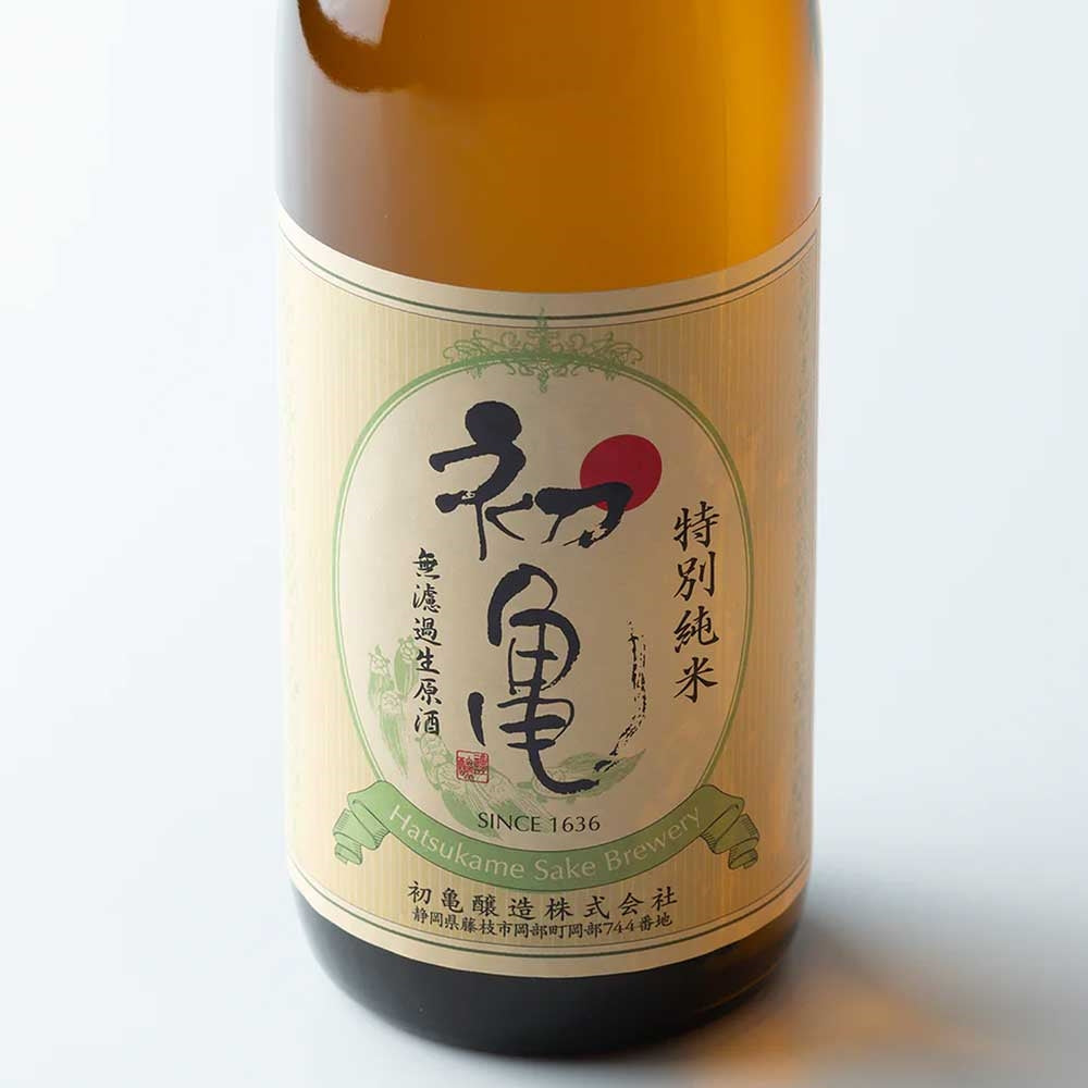 初亀 特別純米 無濾過生原酒 720ml【要クール便】