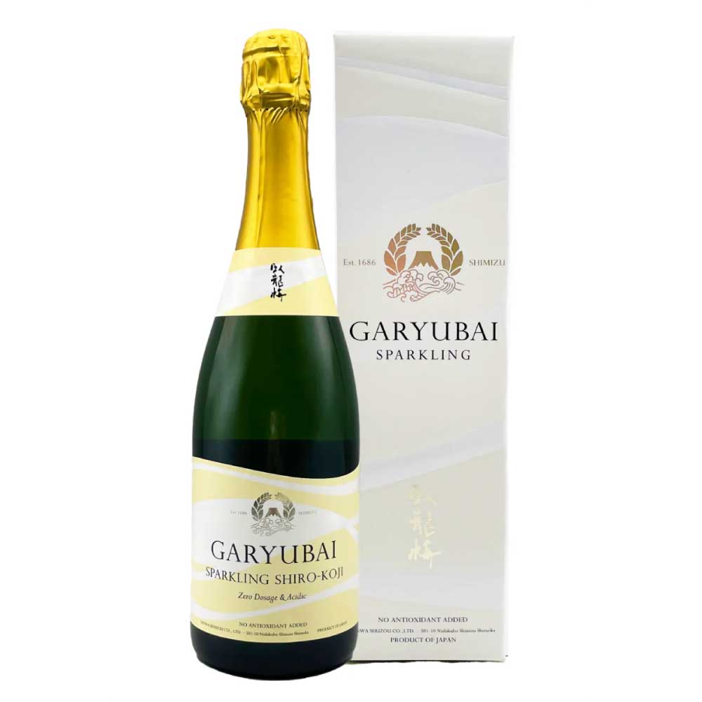 Garyubai Sparkling Shiro-Koji 720ml 日本酒 日本 静岡県