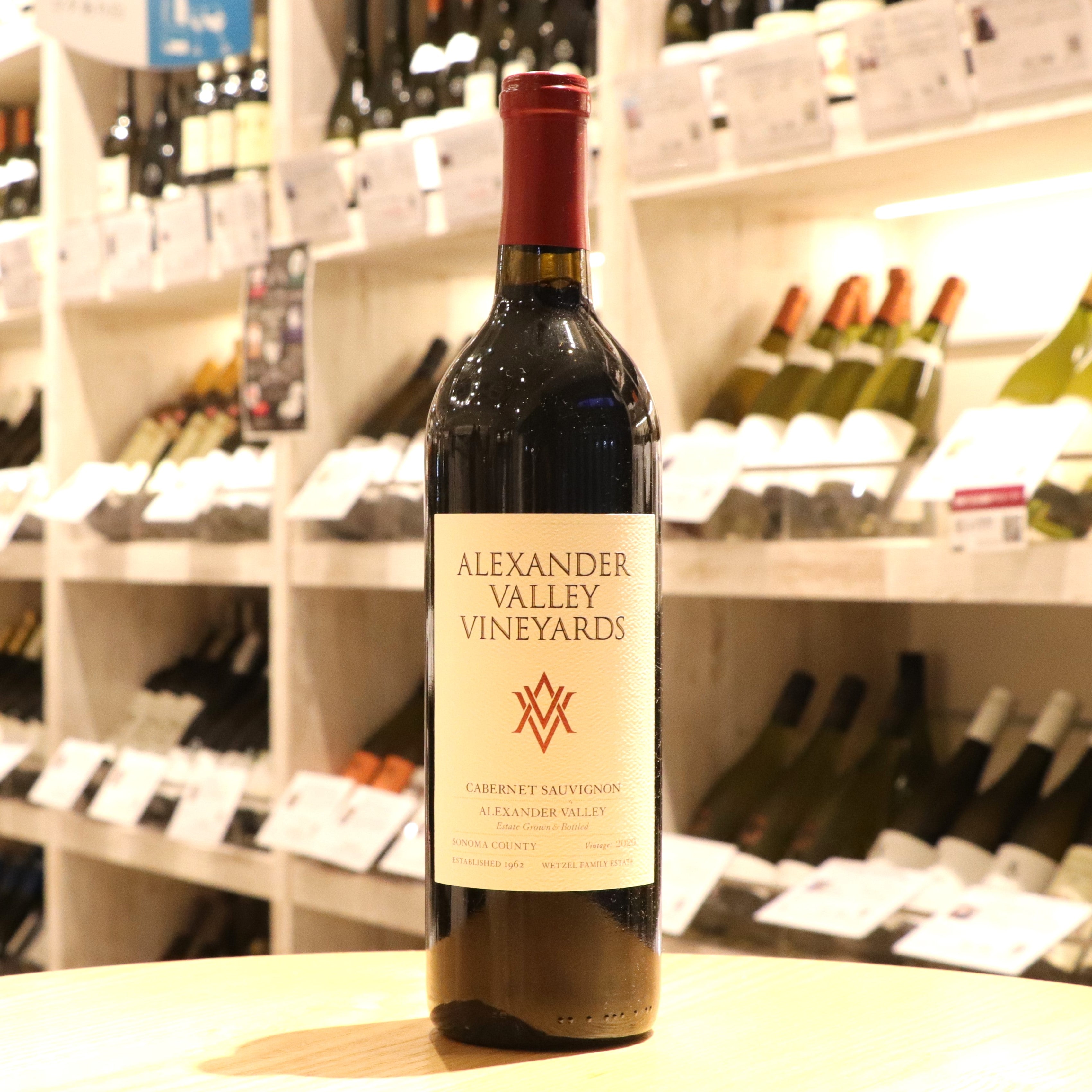アレクサンダー・ヴァレー ヴィンヤーズ カベルネ・ソーヴィニヨン 赤ワイン アメリカ カリフォルニア州
