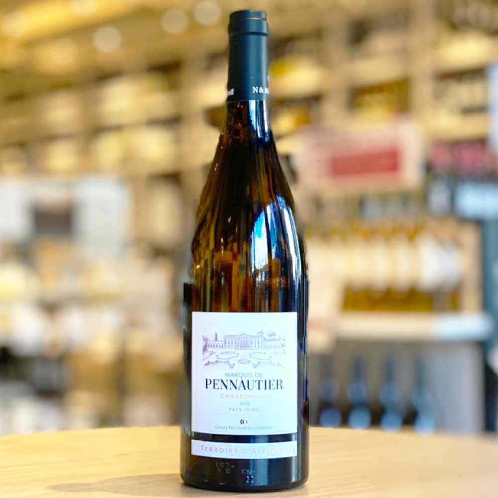 マルキ・ド・ペノティエ・シャルドネ・樽熟成 白ワイン フランス ラングドック地方