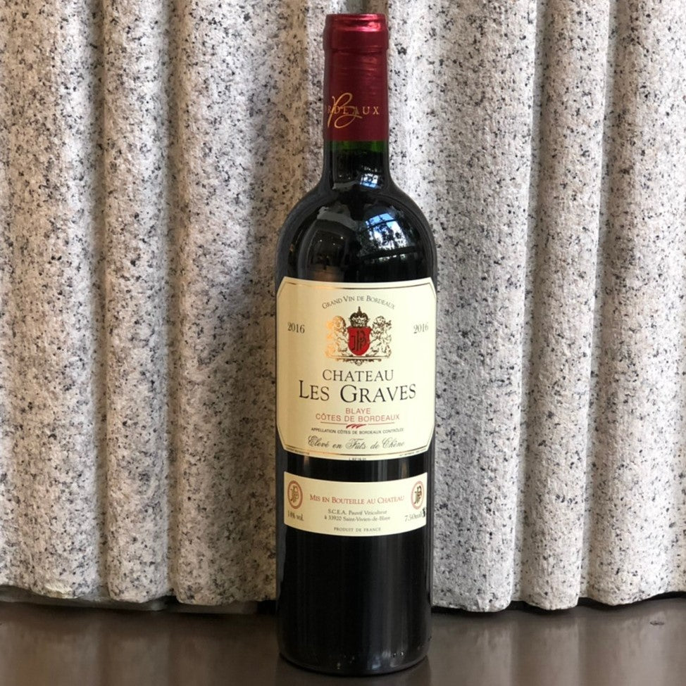 シャトー・レ・グラーヴ 赤樽熟成 赤ワイン フランス ボルドー地方