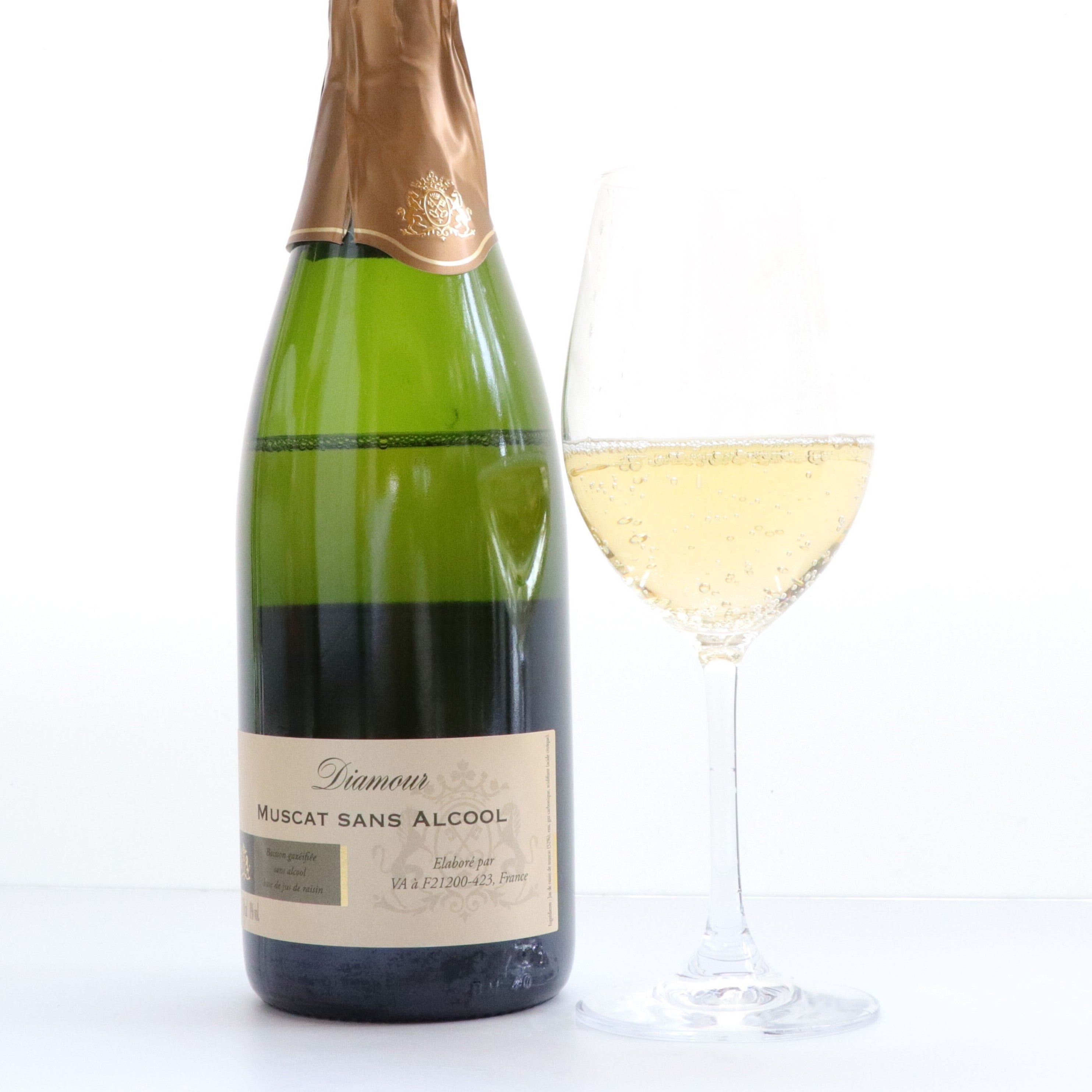 ディアムール・ミュスカ・ノンアルコール・スパークリング ノンアルスパーク白 フランス
