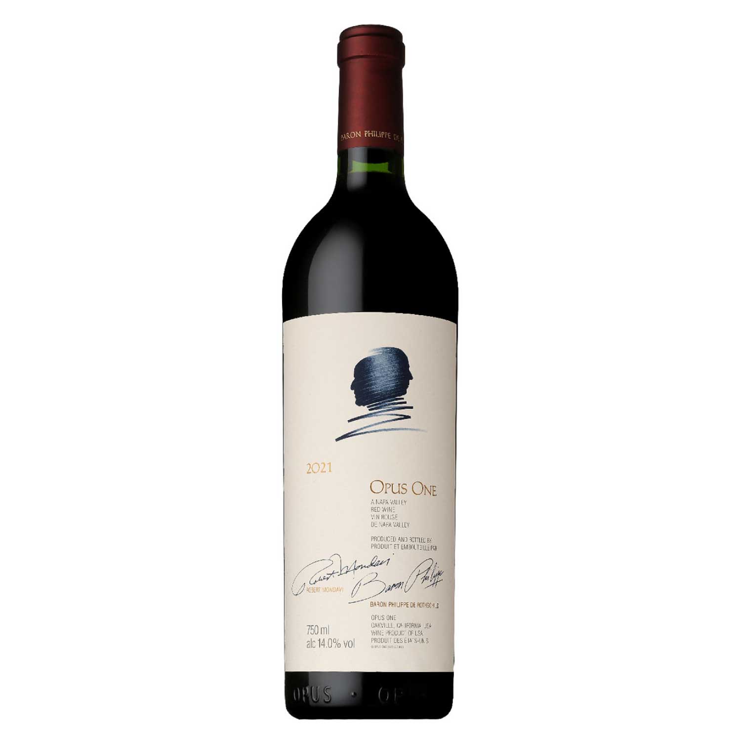 【未使用品】OPUS ONE 2021 赤ワイン 750ml オーパス・ワン お取り寄せ】オーパス・ワン 2021【要クール便】【お届けまで約1週間