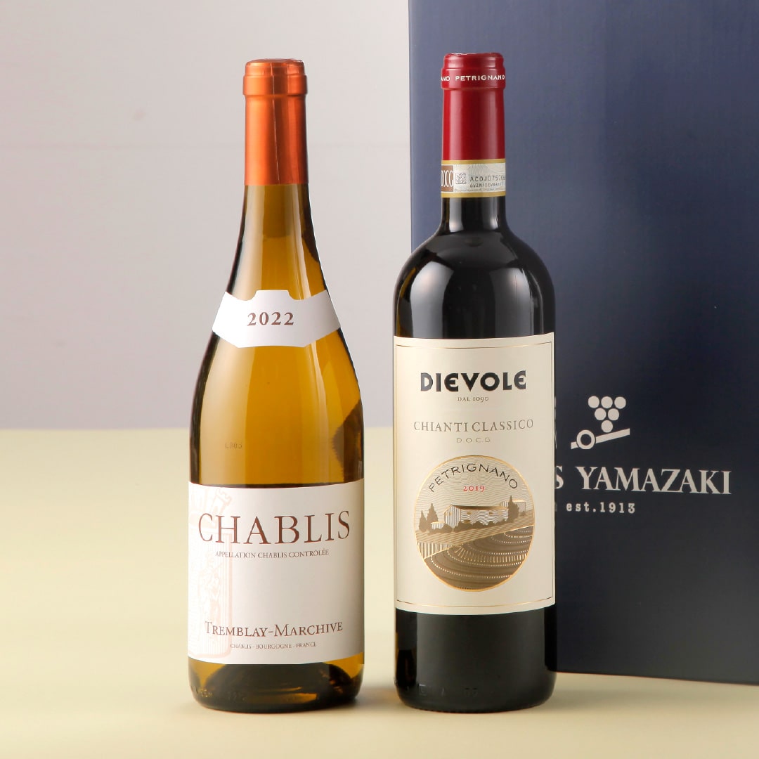 2025年夏ギフトF ワインの銘醸産地から注目の紅白ギフト〈ギフト箱付き〉