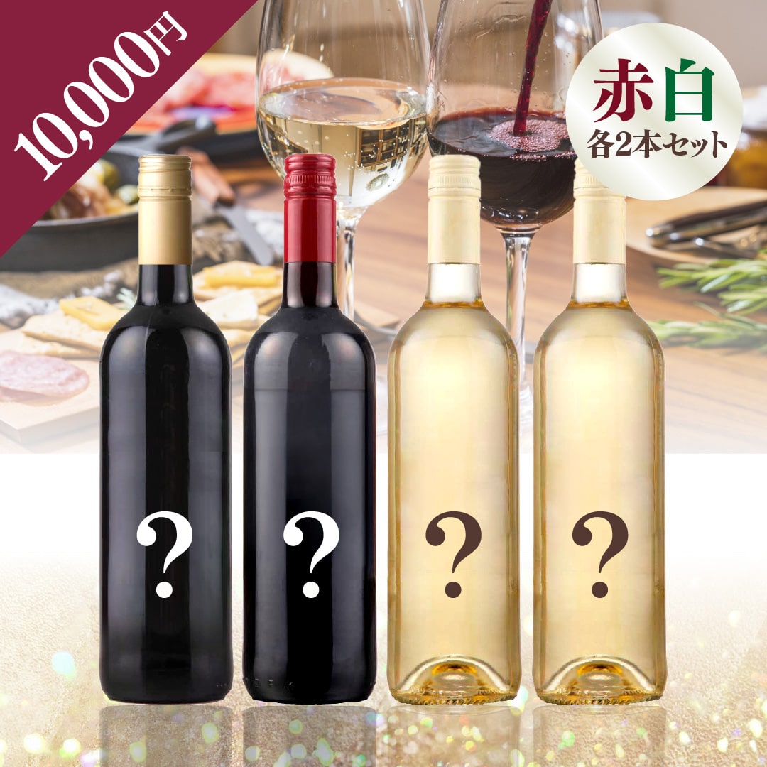 【WEB限定】 2025年末お楽しみBOX 10,000円 赤2本・白2本【2025年12月12日以降お届け】