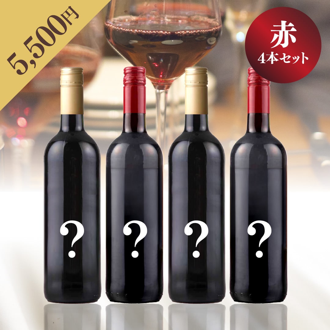 【WEB限定】 2025年末お楽しみBOX 5,500円 赤4本【2025年12月12日以降お届け】