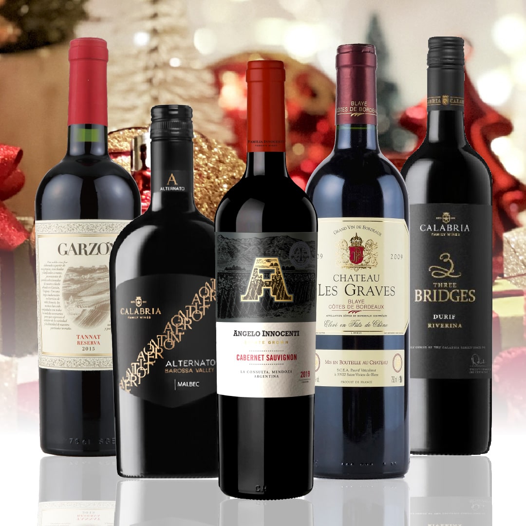 【WEB限定】きらめく冬の赤ワインセット
