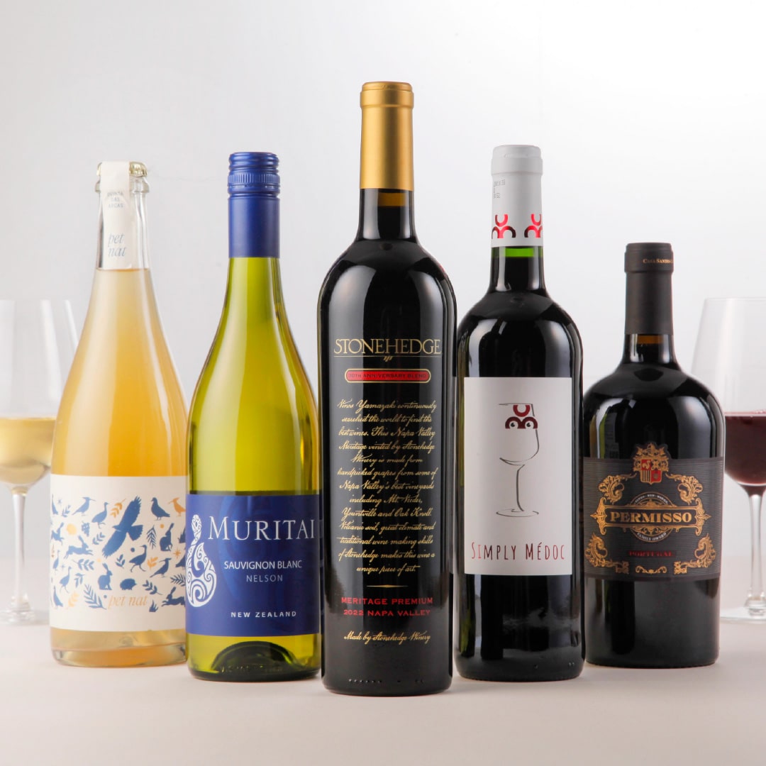 初物ワイン5本セット【SET】