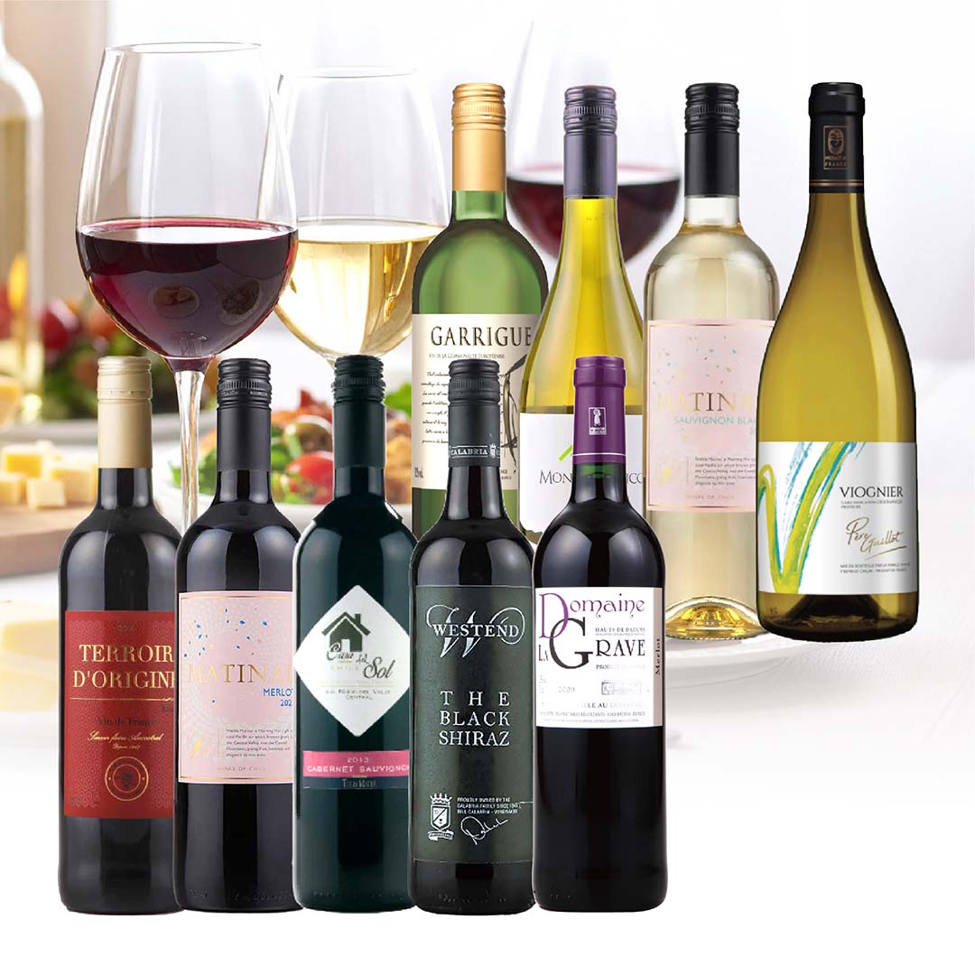 4月ワインバスケット うま得エンジョイワイン 9本セット