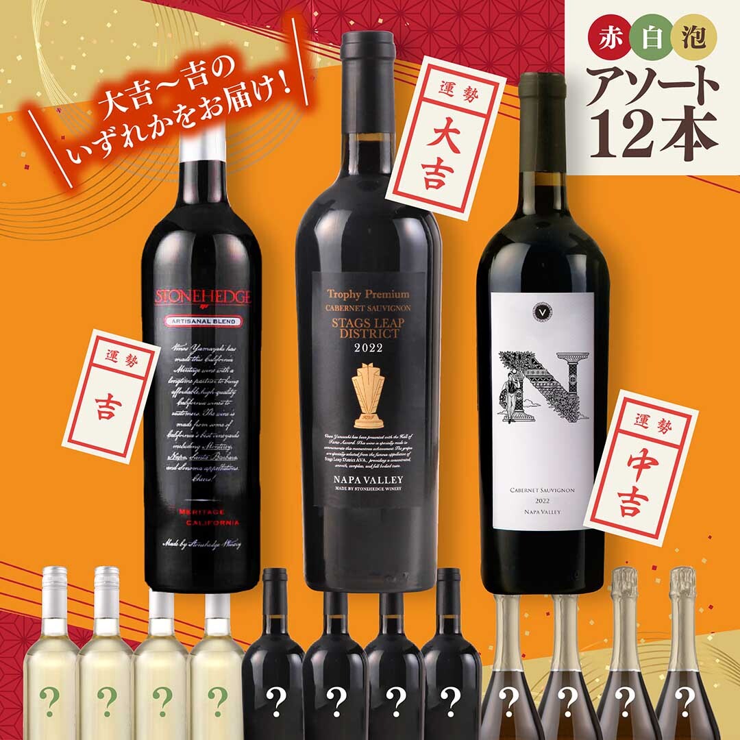 【WEB限定】新春運試し!おみくじアソート12本セット