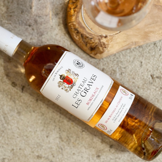 シャトー・レ・グラーヴ・ロゼ ロゼ・オレンジワイン フランス ボルドー地方