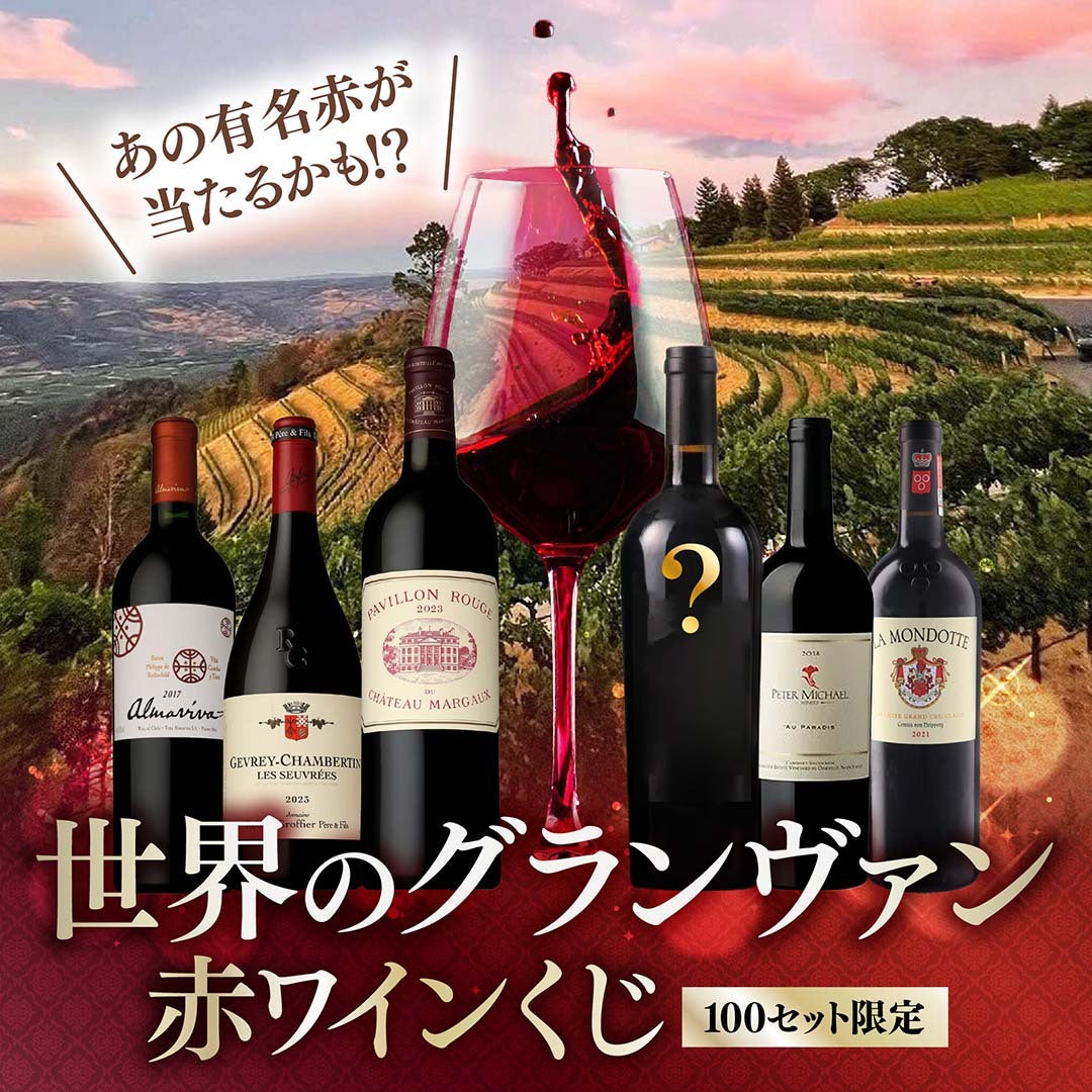 【WEB限定】世界のグランヴァン赤ワインくじ【要クール便】