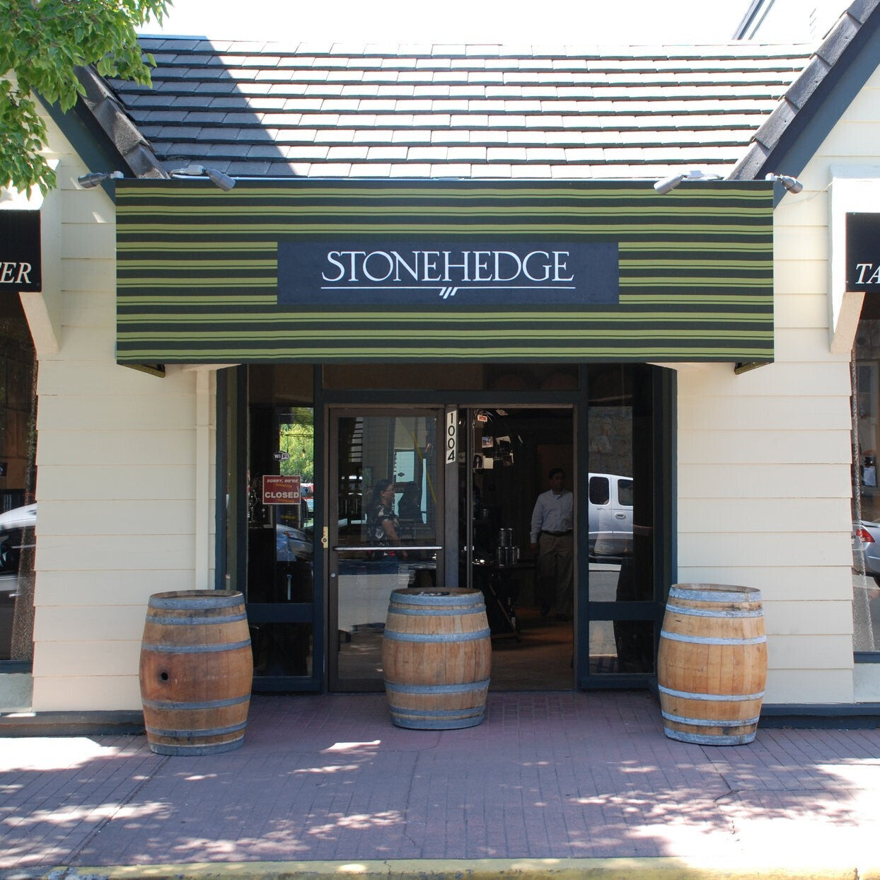 アメリカ カリフォルニア ストーンヘッジのテイスティングルーム