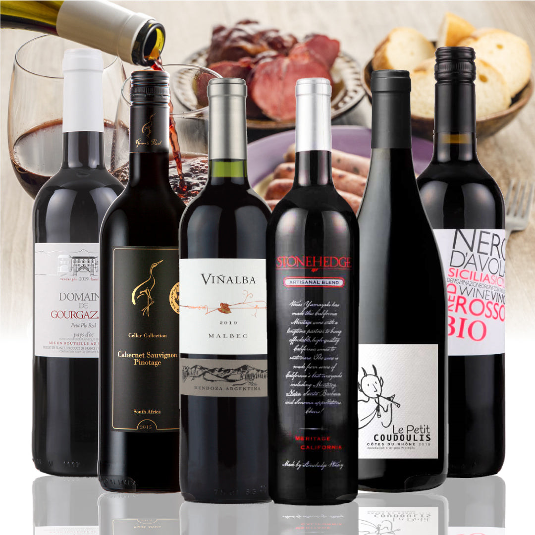【WEB限定】11月プレミアムワインバスケット 赤6本セット【SET】