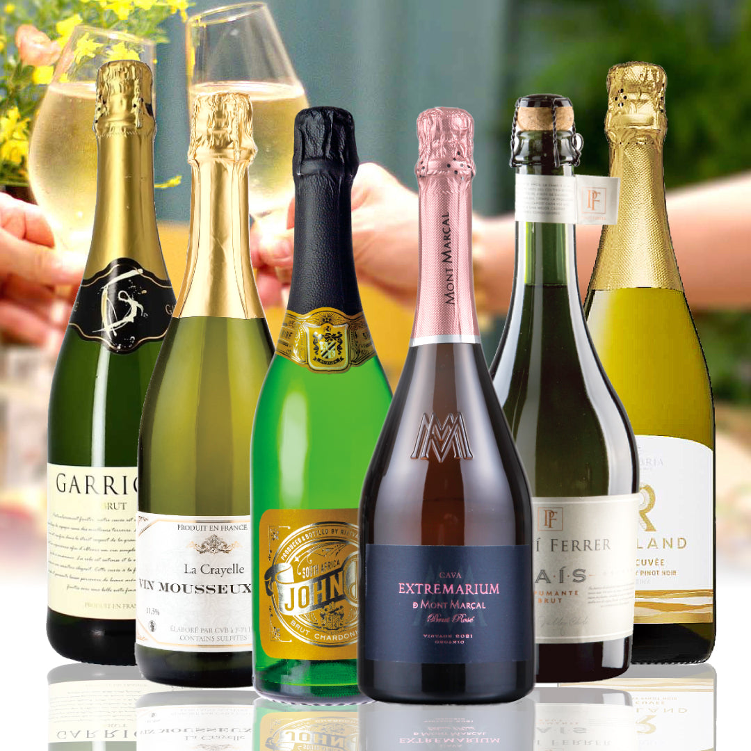 【WEB限定】11月プレミアムワインバスケット 泡6本セット【SET】