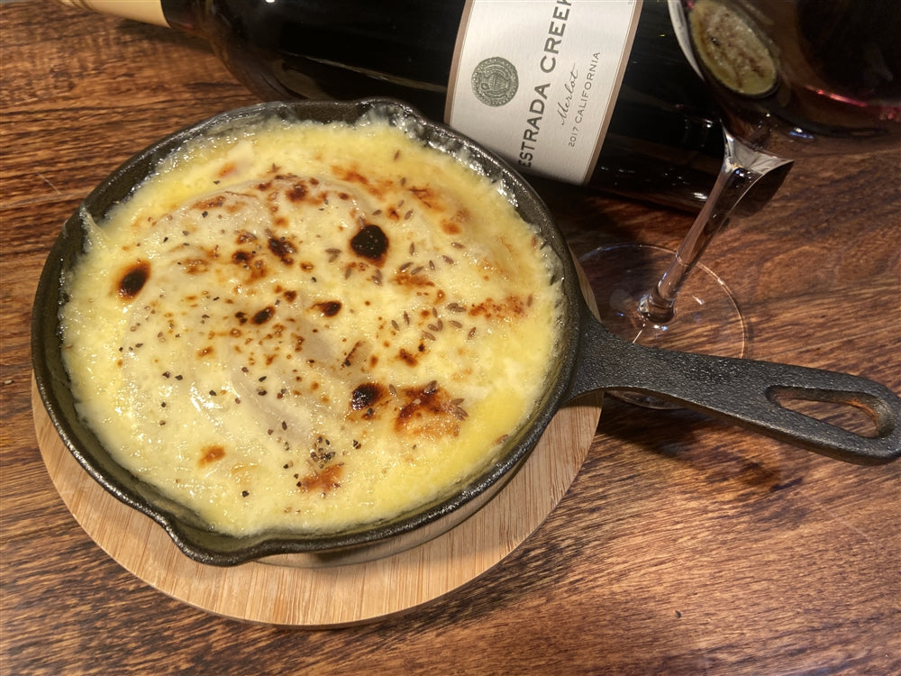 【食いしん坊Cookブログ】秋のフルーツ×チーズのグラタン編