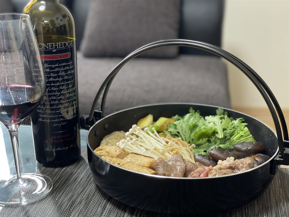 すき焼きに合うワインを探せ！