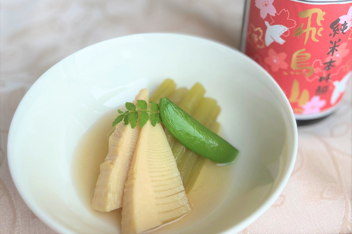 たけのこ、蕗、スナップえんどうの煮物