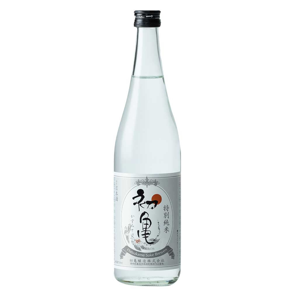 初亀 特別純米 かすみさけ 生 720ml【要クール便】