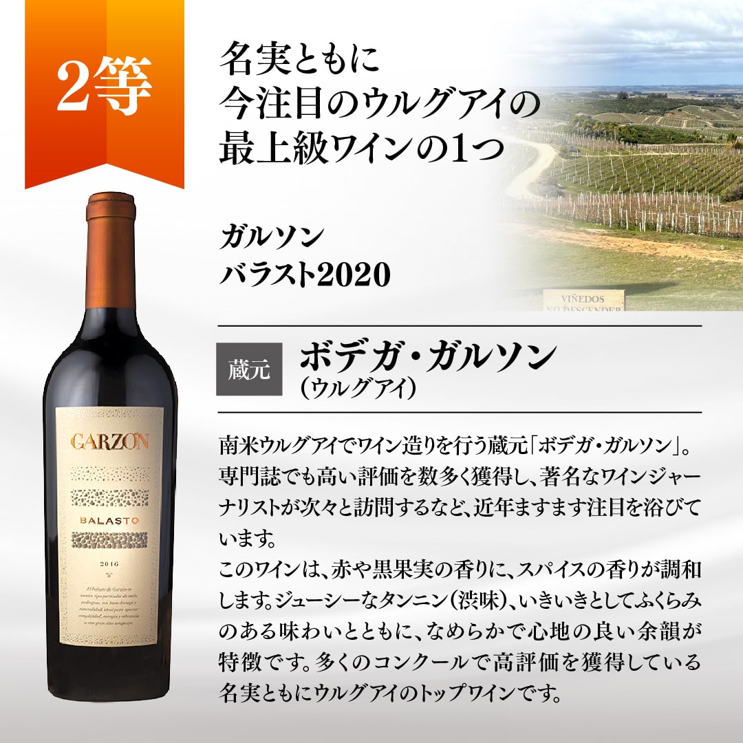 【WEB限定】夏の蔵直(R)プレミアムワインくじ（要クール便）