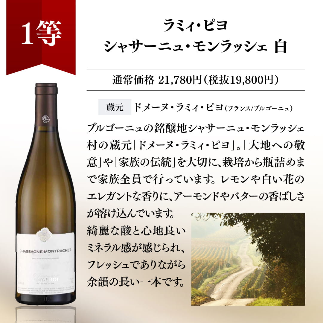 【WEB限定】プレミアム3本ワインくじ【要クール便】【6月19日以降のお届け】