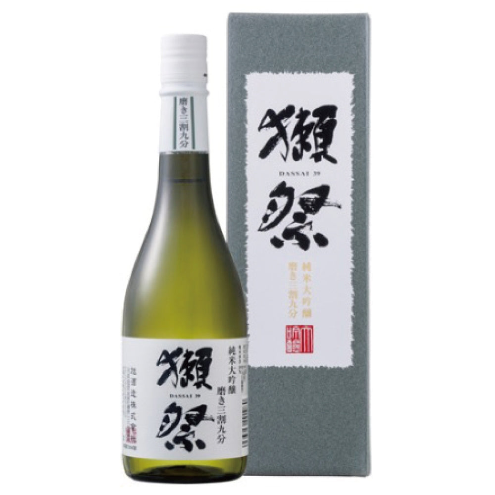 獺祭 純米大吟醸 磨き三割九分 720ml（箱入り）【要クール便】