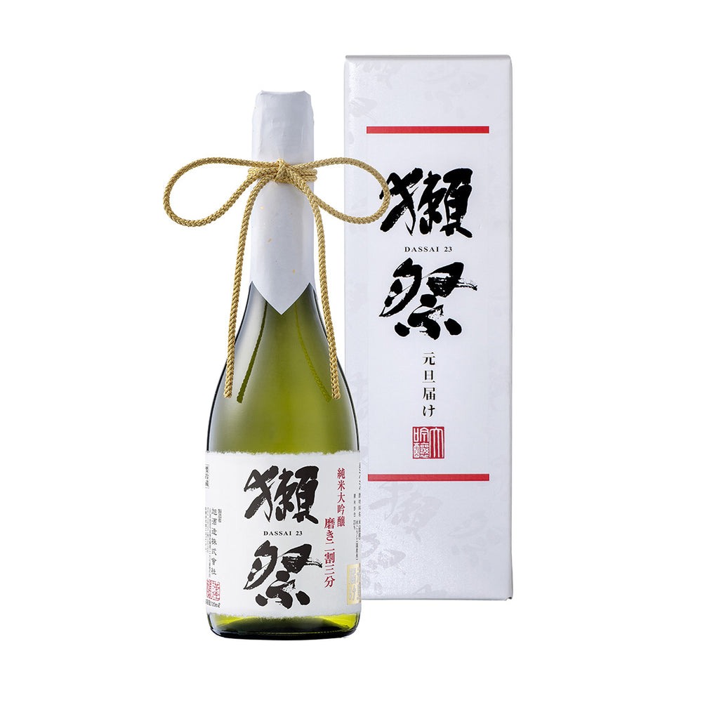 獺祭 純米大吟醸 磨き二割三分 元旦届け 720ml（箱入り）【要クール便 