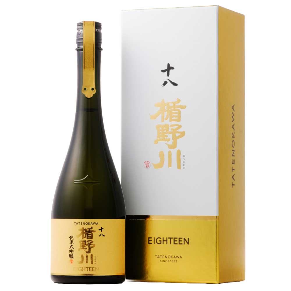 楯野川 純米大吟醸 十八 720ml（箱入り）【要クール便】