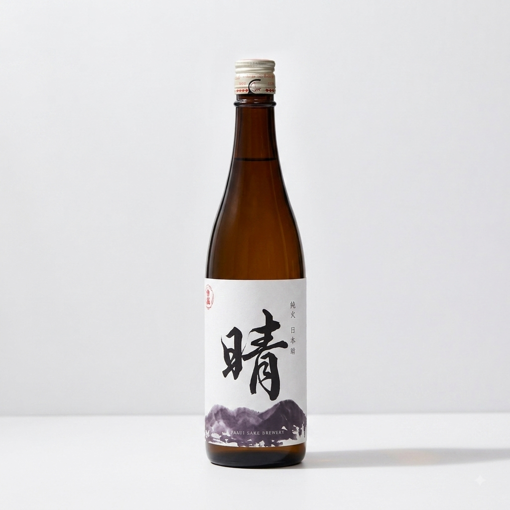 初桜 晴 720ml　滋賀県　甲賀市　純米酒　日本晴　安井酒造場