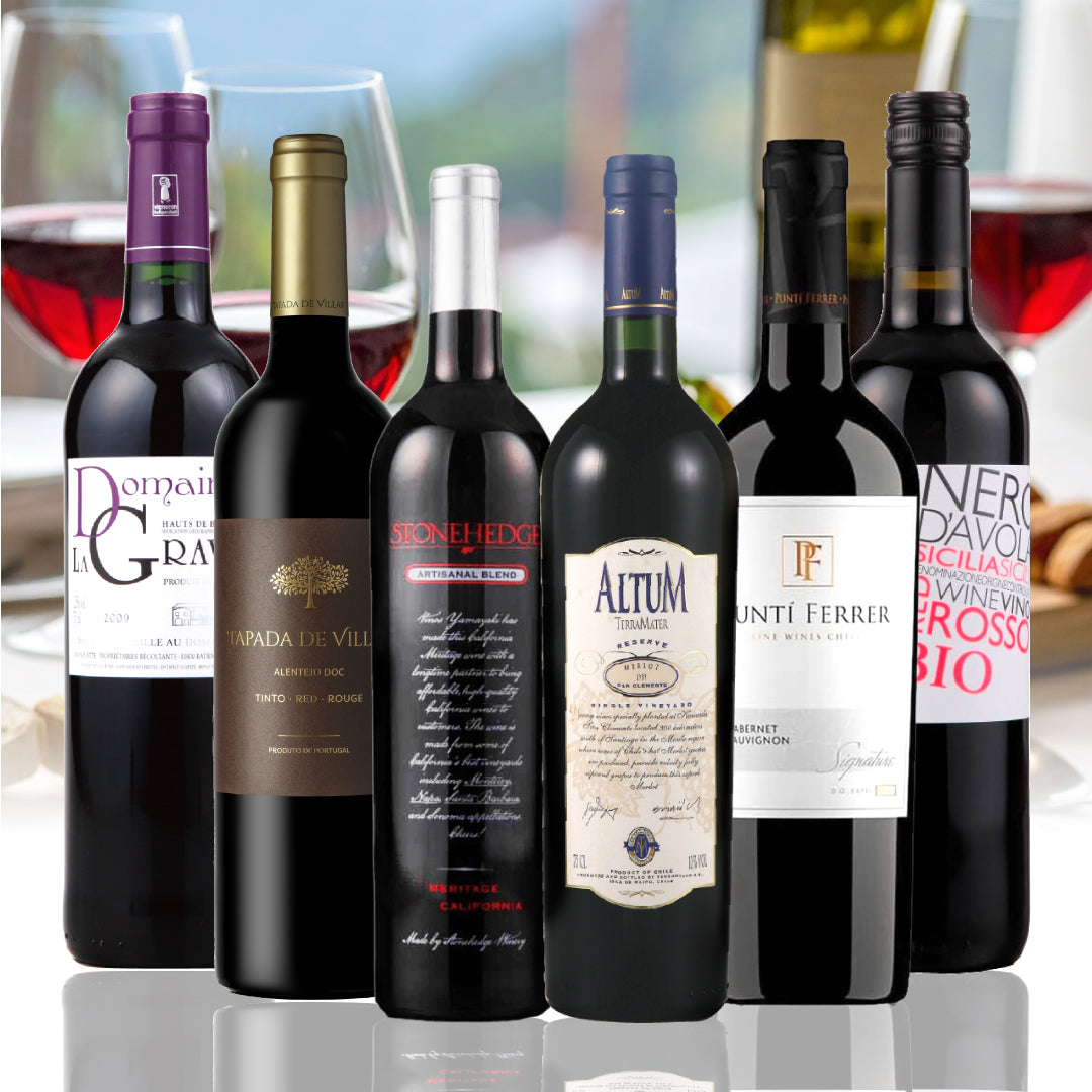 1月プレミアムワインバスケット 赤6本セット