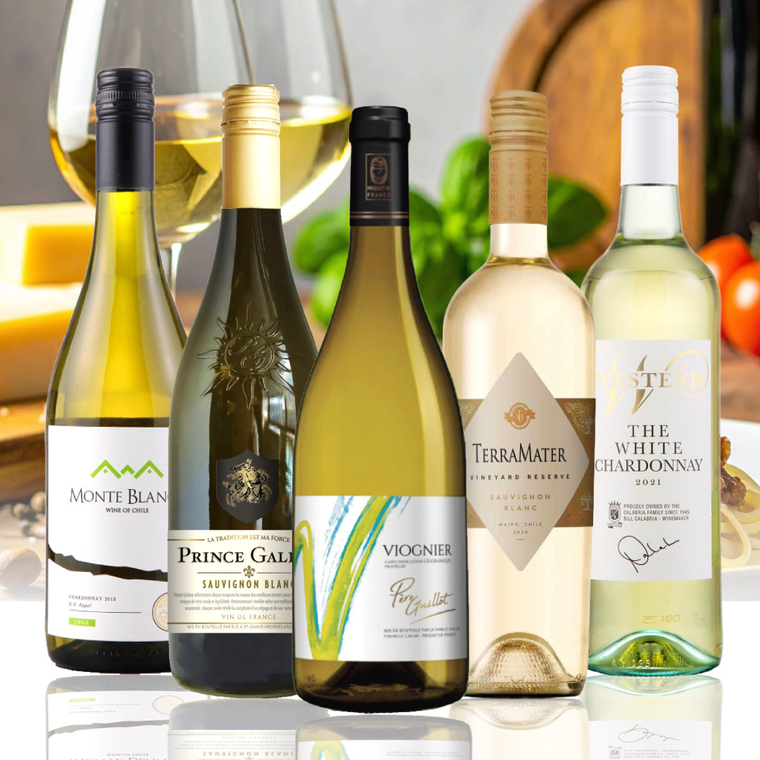 1月ワインバスケット うま得 エンジョイワイン 白 5本セット