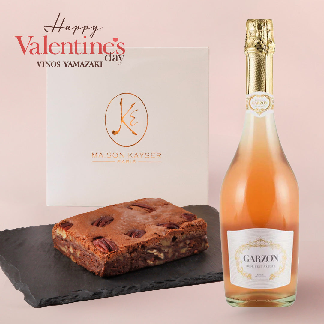 【ご予約】ガルソン スパークリング ロゼ＆ブラウニーセット【2026年2月7日以降お届け予定】