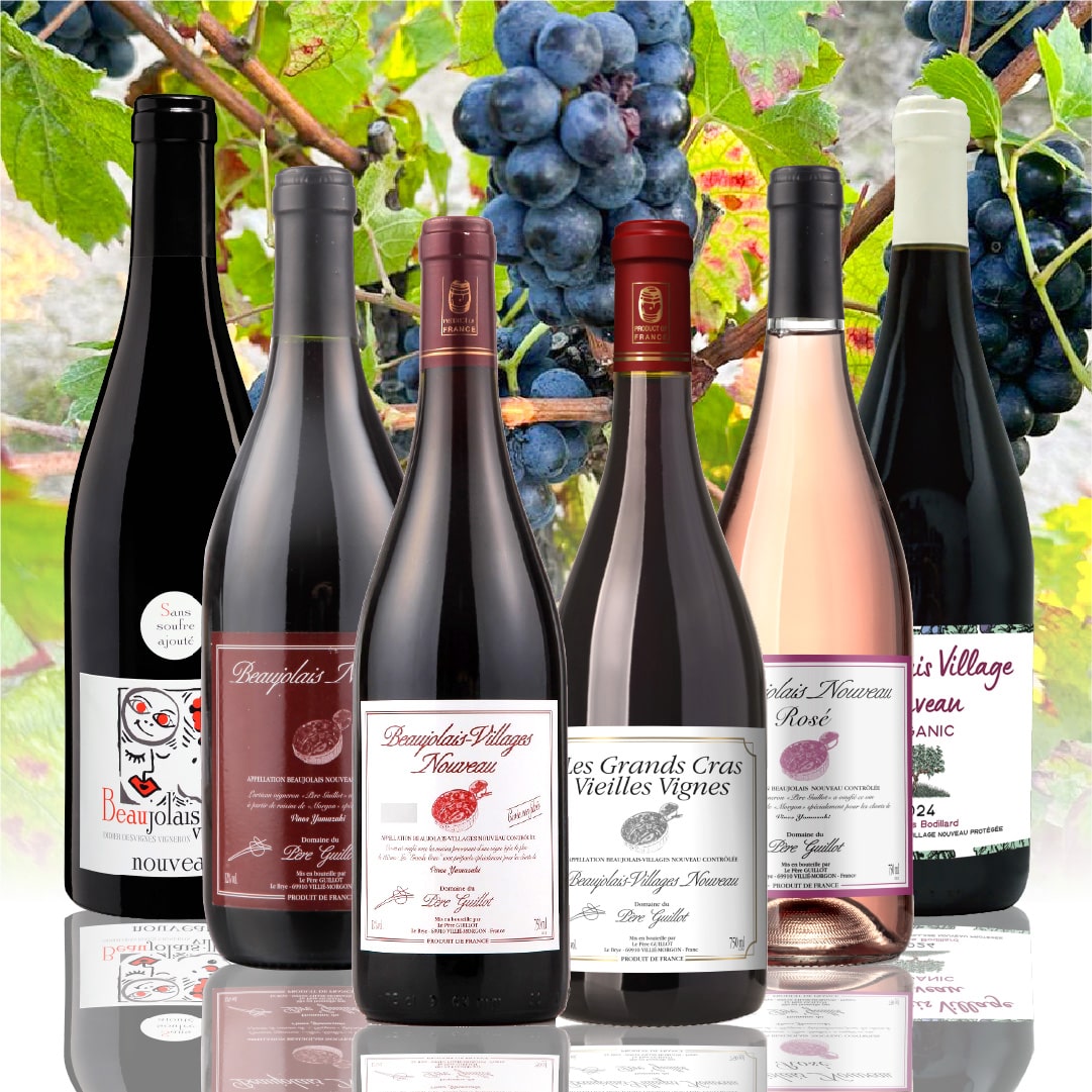 【ご予約・店舗渡し】蔵直(R)ボジョレー・ヌーヴォーを飲みつくす６本セット【2025年11月20日以降お引渡し】