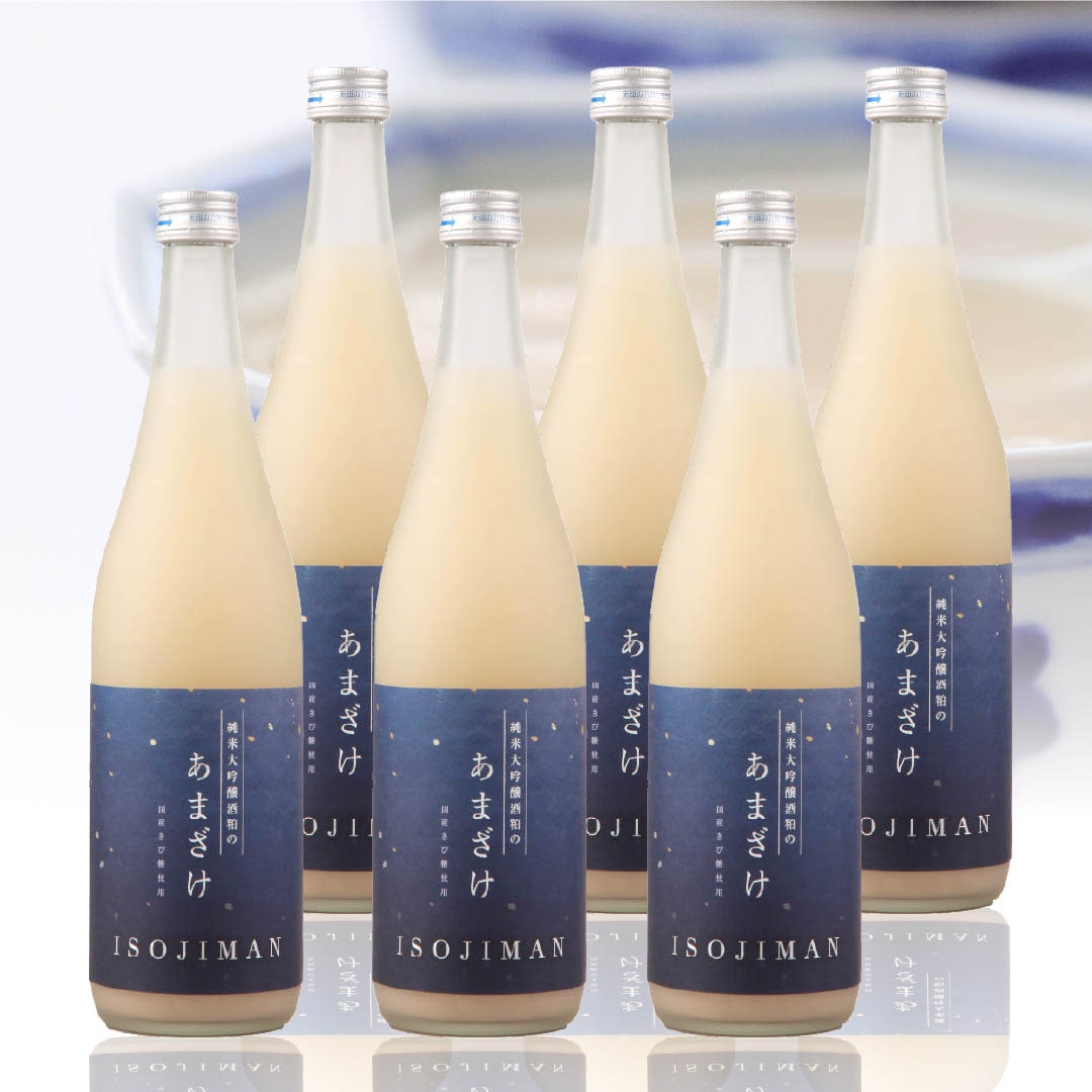 磯自慢 純米大吟醸酒粕のあまざけ 6本セット