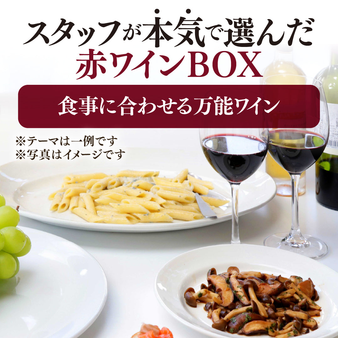 【WEB限定】スタッフが本気で選んだ赤4本セットBOX【2025年9月19日以降お届け予定】