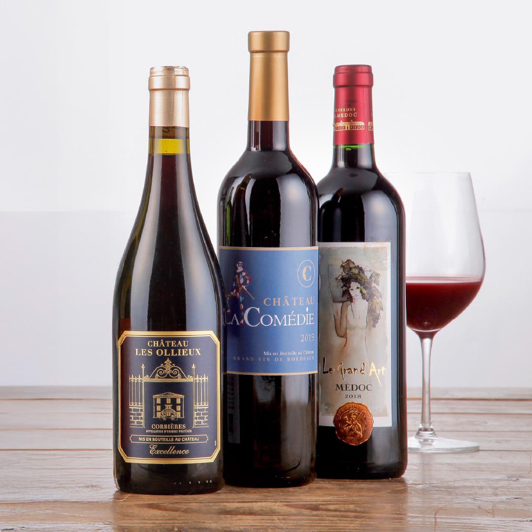 農家のワイン応援赤ワイン3本セット