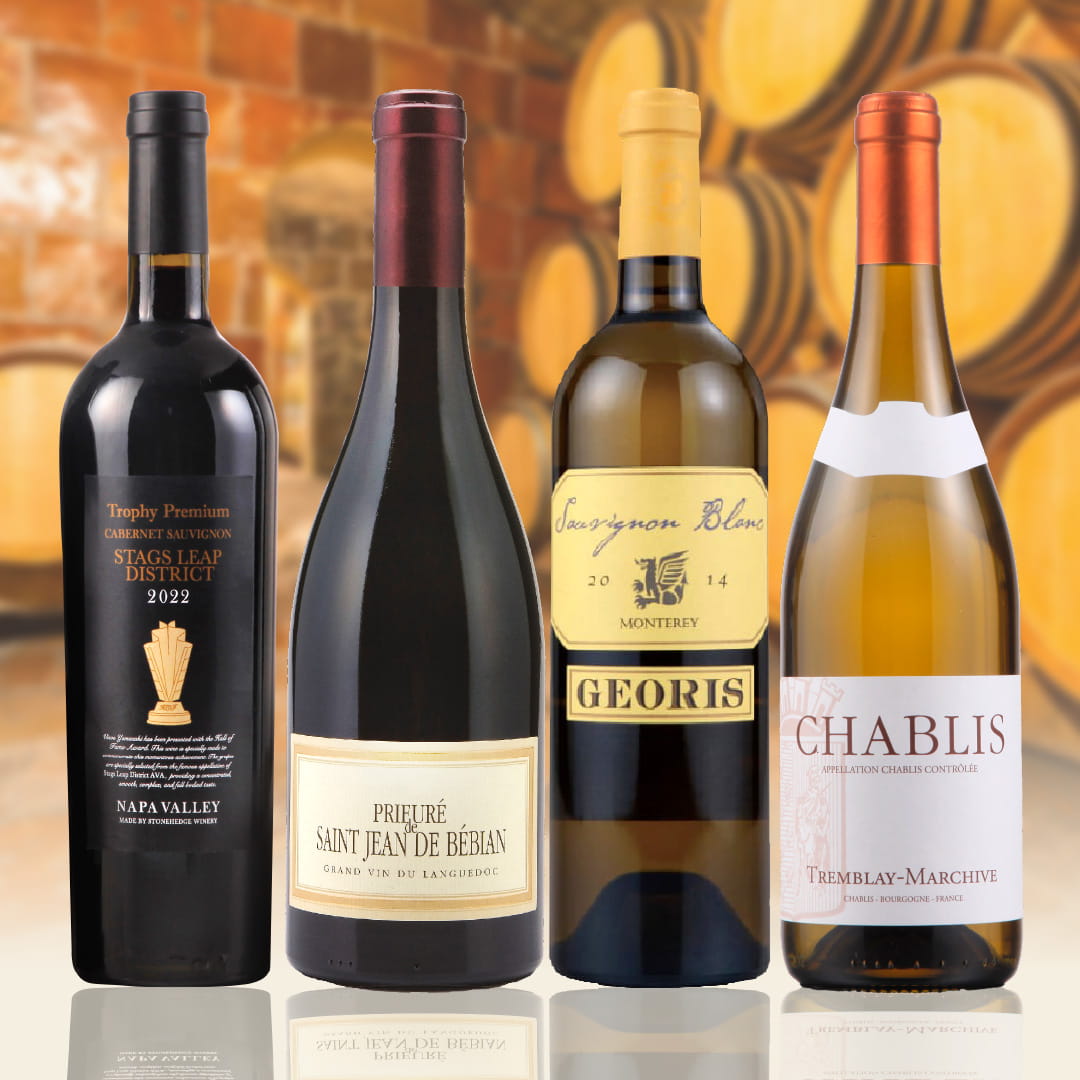 【WEB限定】 冬のセット クリアランス 30,000円　赤2本/白2本