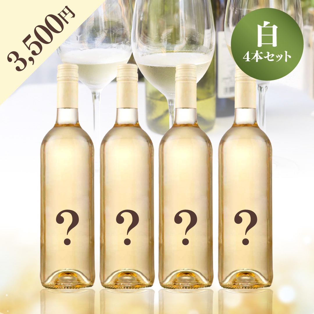 【WEB限定】 2025年末お楽しみBOX 3,500円 白4本【2025年12月12日以降のお届け】