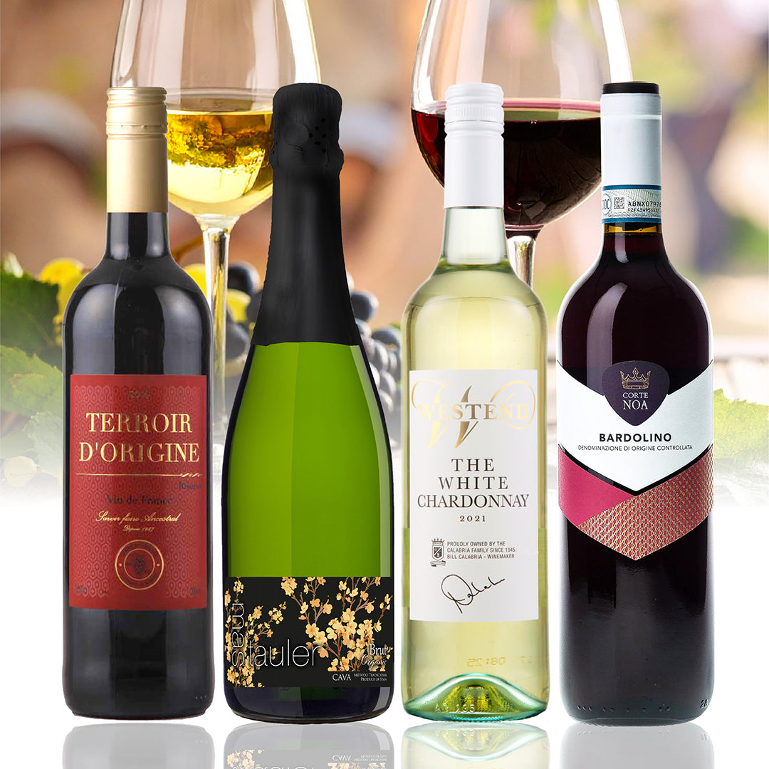 人気蔵直ワインセット　赤2白1泡１