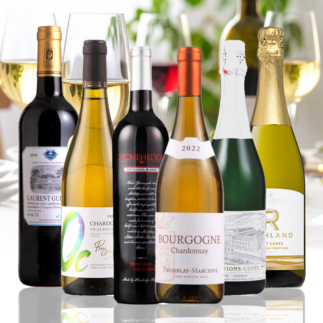 3月プレミアムワインバスケット アソート6本