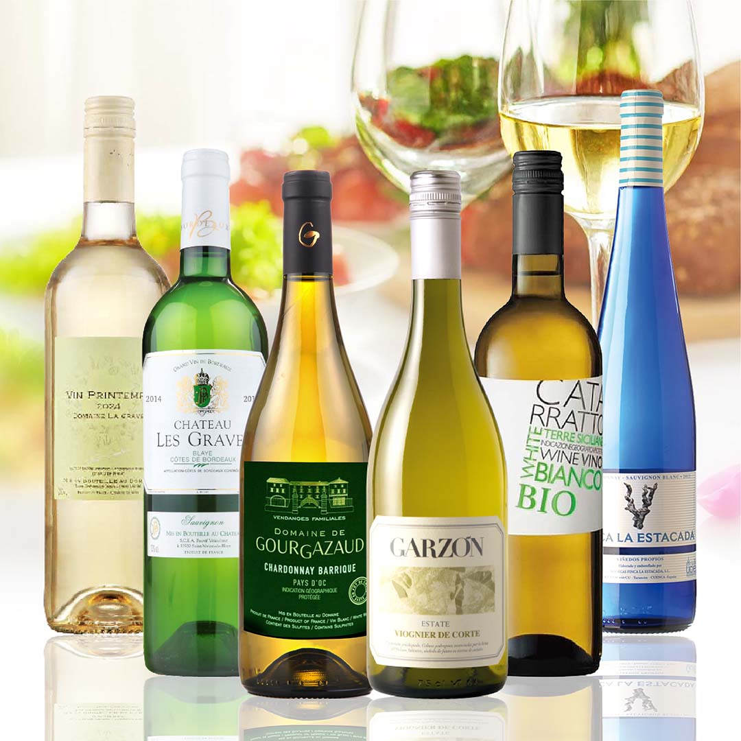 4月プレミアムワインバスケット 白6本