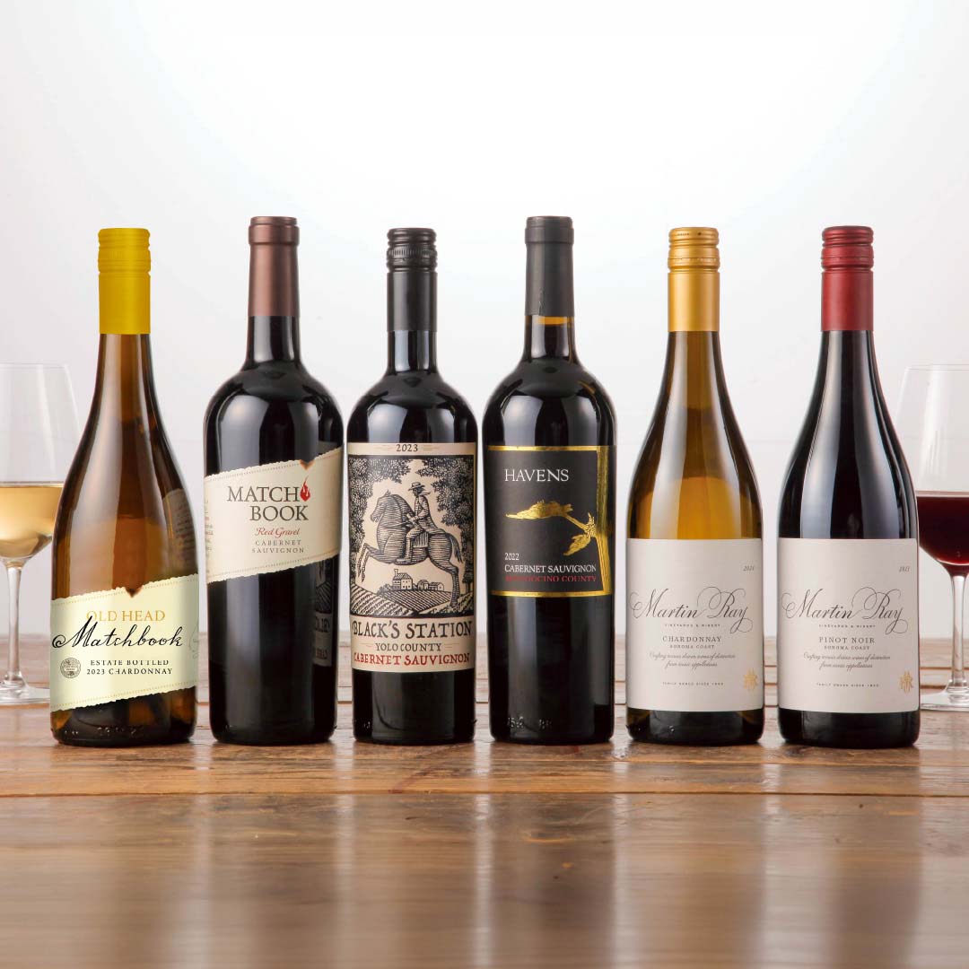 新作カリフォルニアワイン6本セット