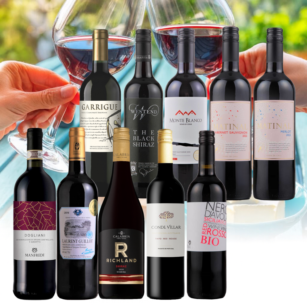 【WEB限定】バリューワインセット 赤10本 第10弾