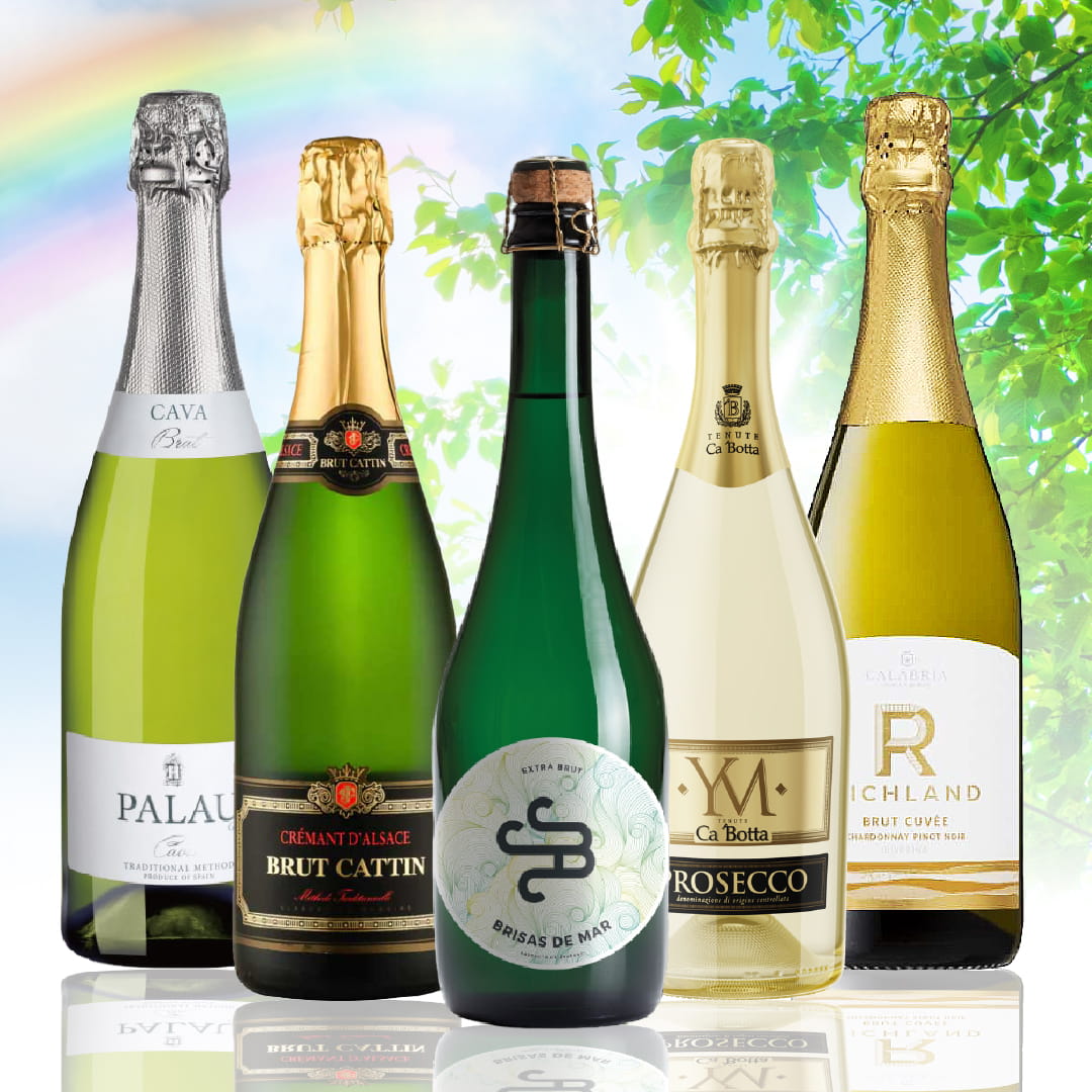 【WEB限定】新緑のスパークリングワインセット