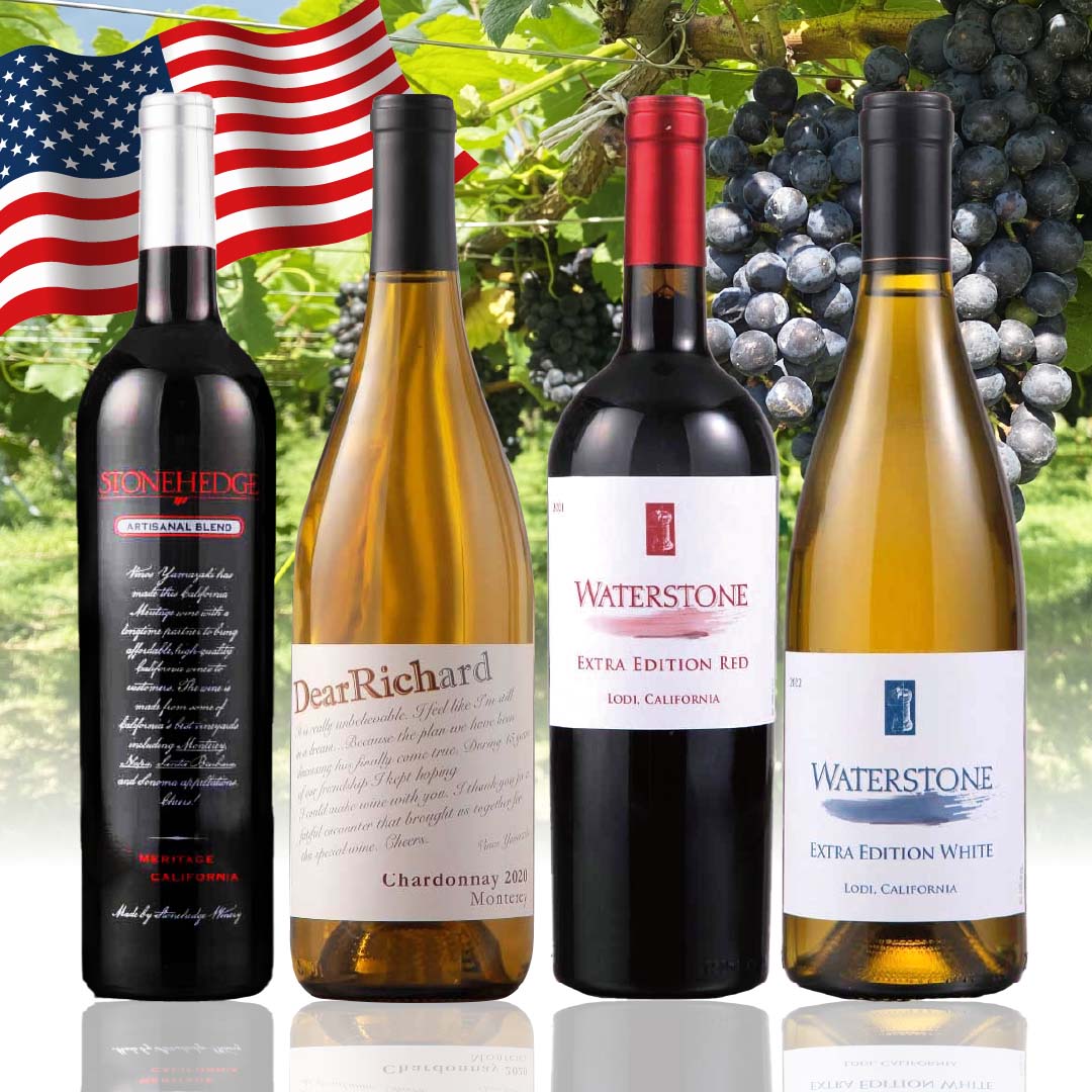 WEB限定】蔵直(R)オリジナルカリフォルニアワインセット 第2弾