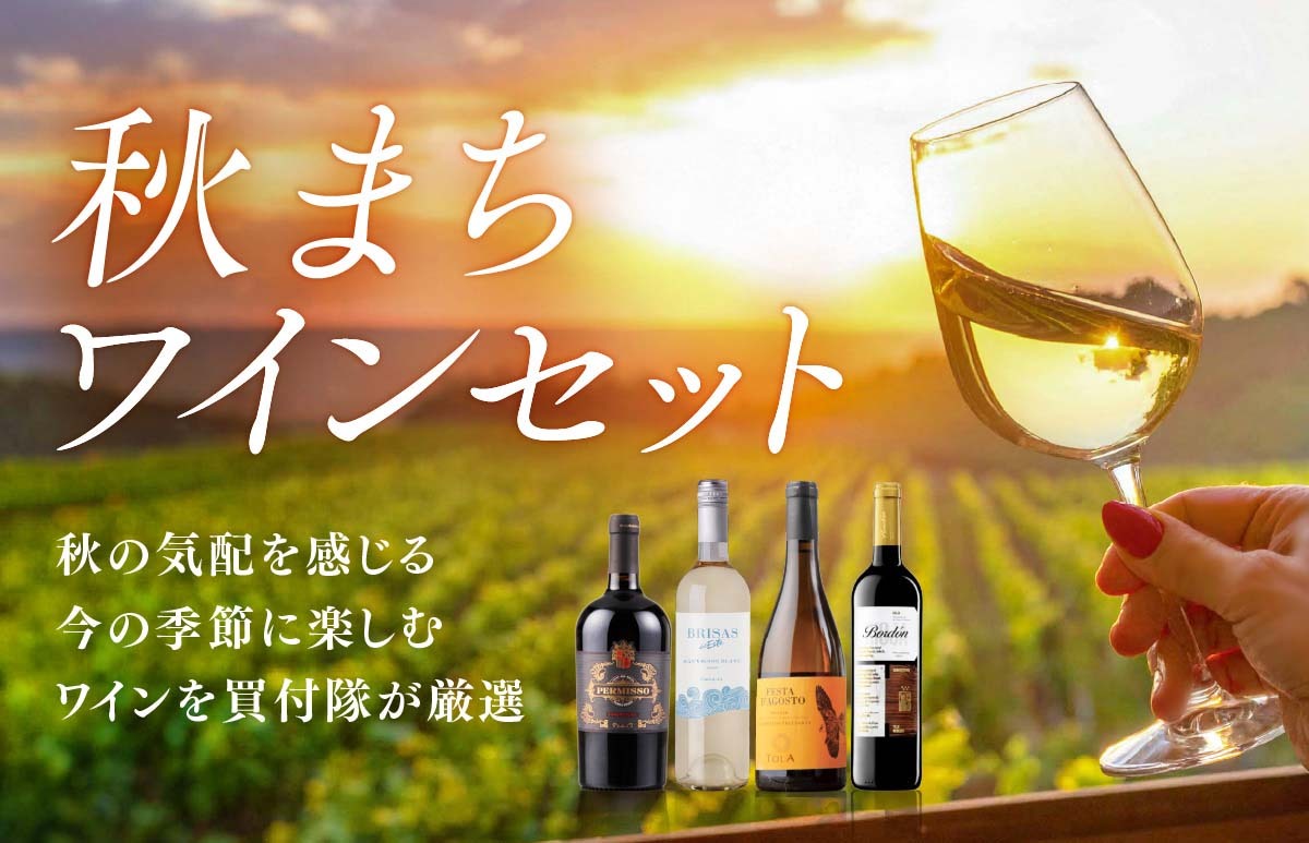 WEB限定】買付隊セレクト！秋まちワインセット