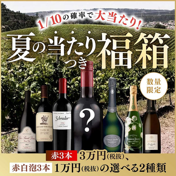 【WEB限定】1/10の確率で大当たり！夏の当たりつき福箱