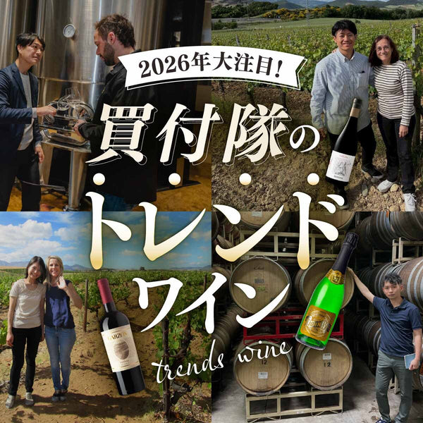 【WEB限定】買付隊が大注目！2026年のトレンドワイン