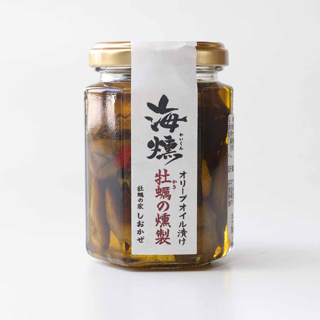 漁師が造る牡蠣の燻製オリーブオイル漬け
