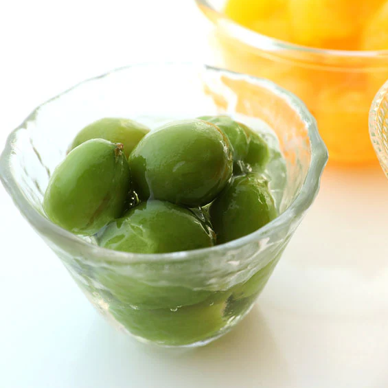 コンポート　まるごと あら川の若桃（ハーフ） 195g